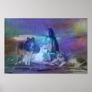 De winter van de wolf poster