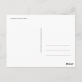 De winter van het Cypriotische landschap Troodos-g Briefkaart (Achterkant)