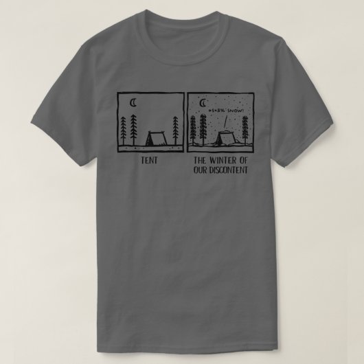 De winter van onze ontevredenheid t-shirt (Design voorkant)