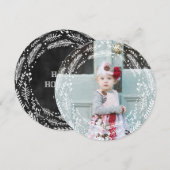 De winter vertakt zich de Kaart van de Foto van de (Voorkant / Achterkant)