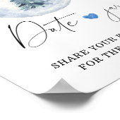 De winteravond. Datum jar bridal game Poster (Hoek)