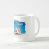 De Winterdagen December Kerstmis Koffiemok (Voorkant rechts)