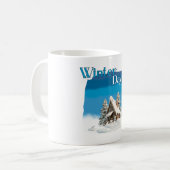De Winterdagen December Kerstmis Koffiemok (Voorkant links)
