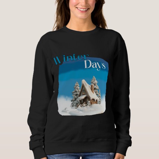 De Winterdagen December Kerstmis Trui (Voorkant)