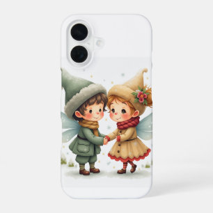De winterfee van een paar iPhone 16-hoesjes 16 Hoesje