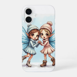 De winterfee van een paar iPhone 16-hoesjes 16 Hoesje
