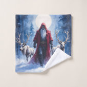 De Winterkoning Komt.  Bad Handdoek (Wasdoekje)