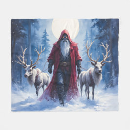 De Winterkoning Komt. Fleece Deken