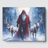 De Winterkoning Komt. Gastenboek (Achterkant)