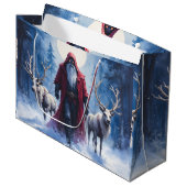 De Winterkoning Komt.  Groot Cadeauzakje (Voorkant Gekanteld)