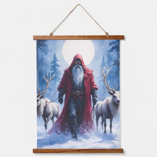 De Winterkoning Komt.  Hangend Wandkleed (Voorkant)