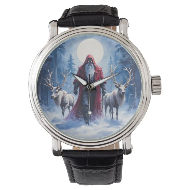 De Winterkoning Komt.  Horloge (Voorkant)