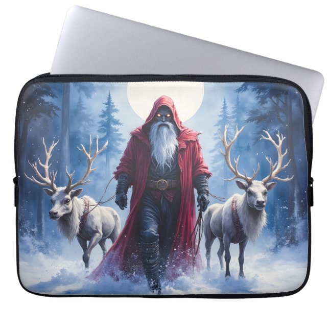 De Winterkoning Komt.  Laptop Sleeve (Voorkant)