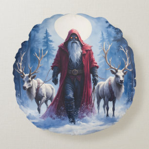 De Winterkoning Komt.  Rond Kussen