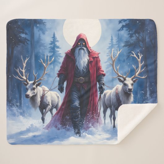 De Winterkoning Komt.  Sherpa Deken (Voorkant (horizontaal))