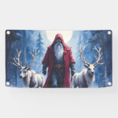 De Winterkoning Komt. Spandoek (Horizontaal)