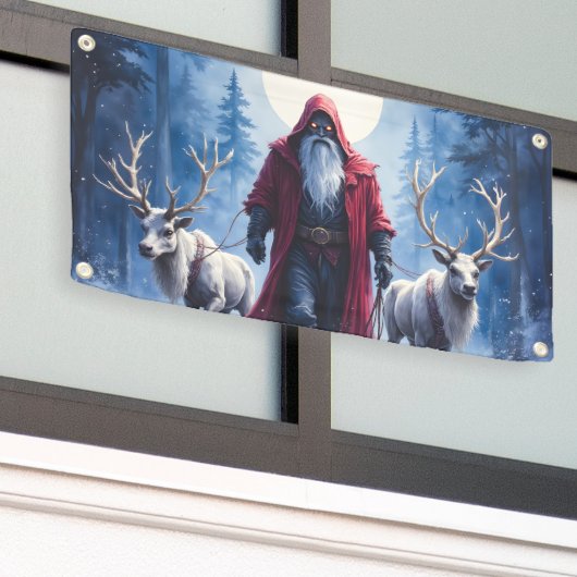 De Winterkoning Komt. Spandoek (Buitenkant Gebouw)