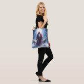 De Winterkoning Komt.  Tote Bag (Op model)