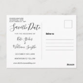 De wintersvlokken van de kalender sparen het Brief Briefkaart (Achterkant)