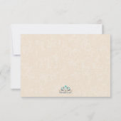 De wintertaling dankt u vlak Kaart (Achterkant)