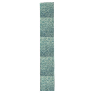 De wintertaling, Jugendstil, vintage, bloemen, Lange Tafelloper