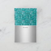 De wintertaling schittert & dankt de Tiara van de Bedankkaart (Binnen)