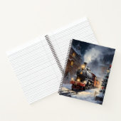 De wintertrein notitieboek (Binnen)