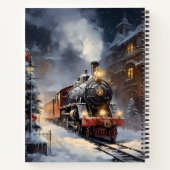 De wintertrein notitieboek (Achterkant)