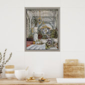De wintertuin van Empress Alexandra Fyodorovna Poster (Keuken)