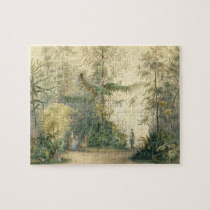 De wintertuin van het Hofburgpaleis, Wenen, 1 Legpuzzel