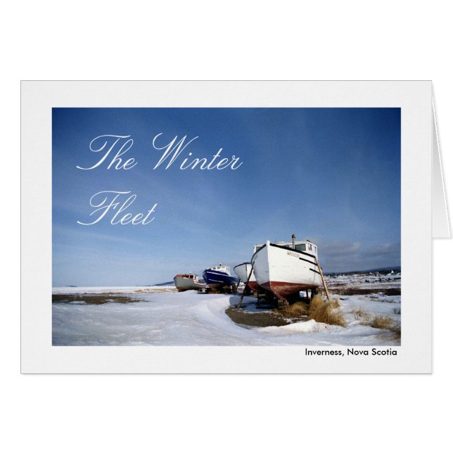 De wintervloot (Voorkant Horizontaal)