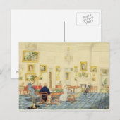 De Winterzaal in het Artistisch Huis in Patna, in Briefkaart (Voorkant / Achterkant)