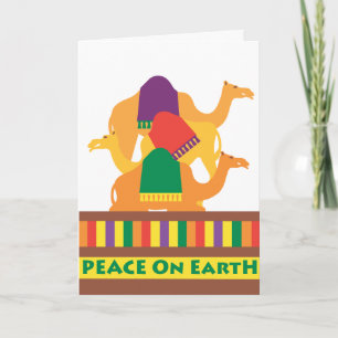 De Wise and Wonderful Camel Holiday Kaart