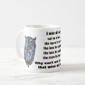 DE WISE OUDE mok (Voorkant links)