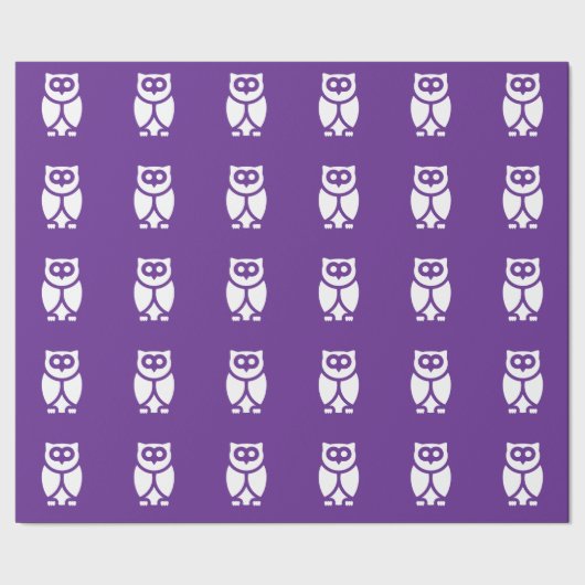 De Wise Owl Cadeaupapier (Zoom)