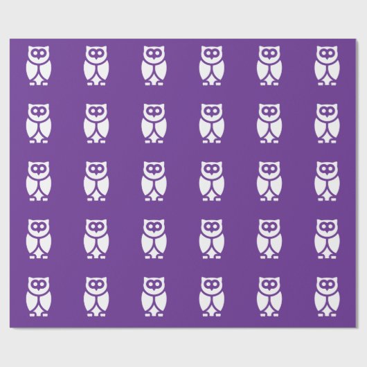 De Wise Owl Cadeaupapier (Vlak)