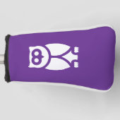 De Wise Owl Golfheadcover (Voorkant)