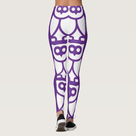 De Wise Owl Leggings (Achterkant)
