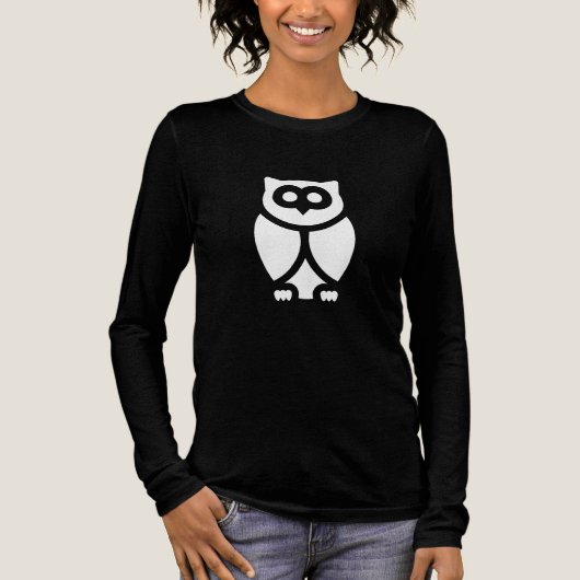 De Wise Owl Tri-Blend Shirt (Voorkant)