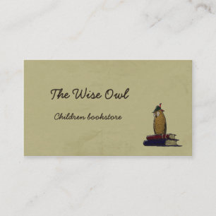 De Wise Owl Visitekaartje