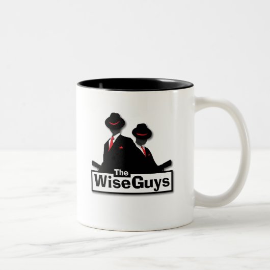 De WiseJongens Tweekleurige Koffiemok (Rechts)