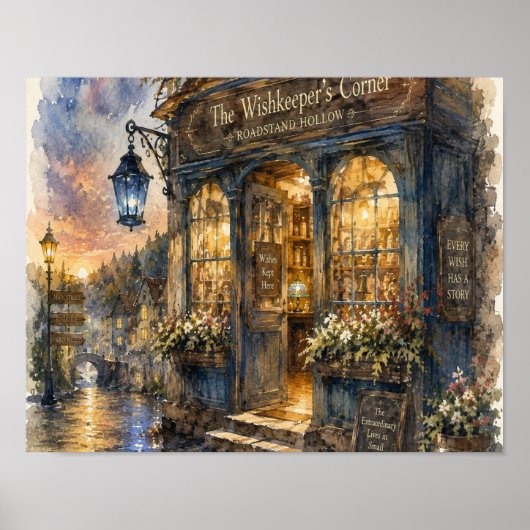 De Wishkeeper's Corner Plaat RH-WC-001 Poster (Voorkant)