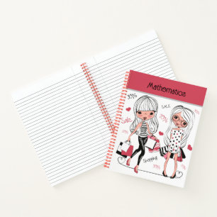 De Wiskunde meisjes Notitieboek