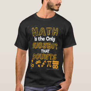 De Wiskunde van het citaat van de wiskunde is het  T-shirt
