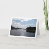 De Wisła rivier, Krakau Landschap Kaart (Voorkant)