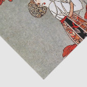 De Wispelturige Vogel door George Barbier Tissuepapier (Detail)