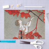 De Wispelturige Vogel door George Barbier Tissuepapier (Craft)