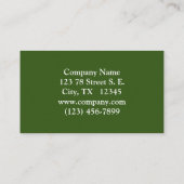 De wisper van de Rozen - Zacht en sereen Visitekaartje (Achterkant)