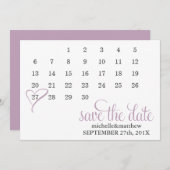 De Wisseling van het Hart van het Hoogtepunt van h Save The Date (Voorkant / Achterkant)