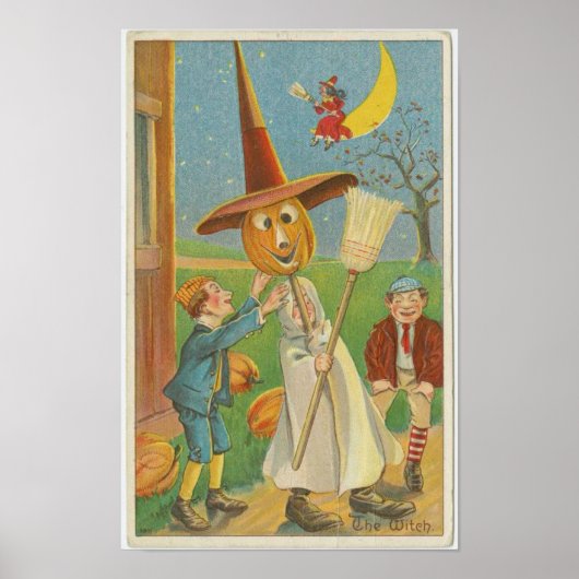 De Witch kunstprint Poster (Voorkant)
